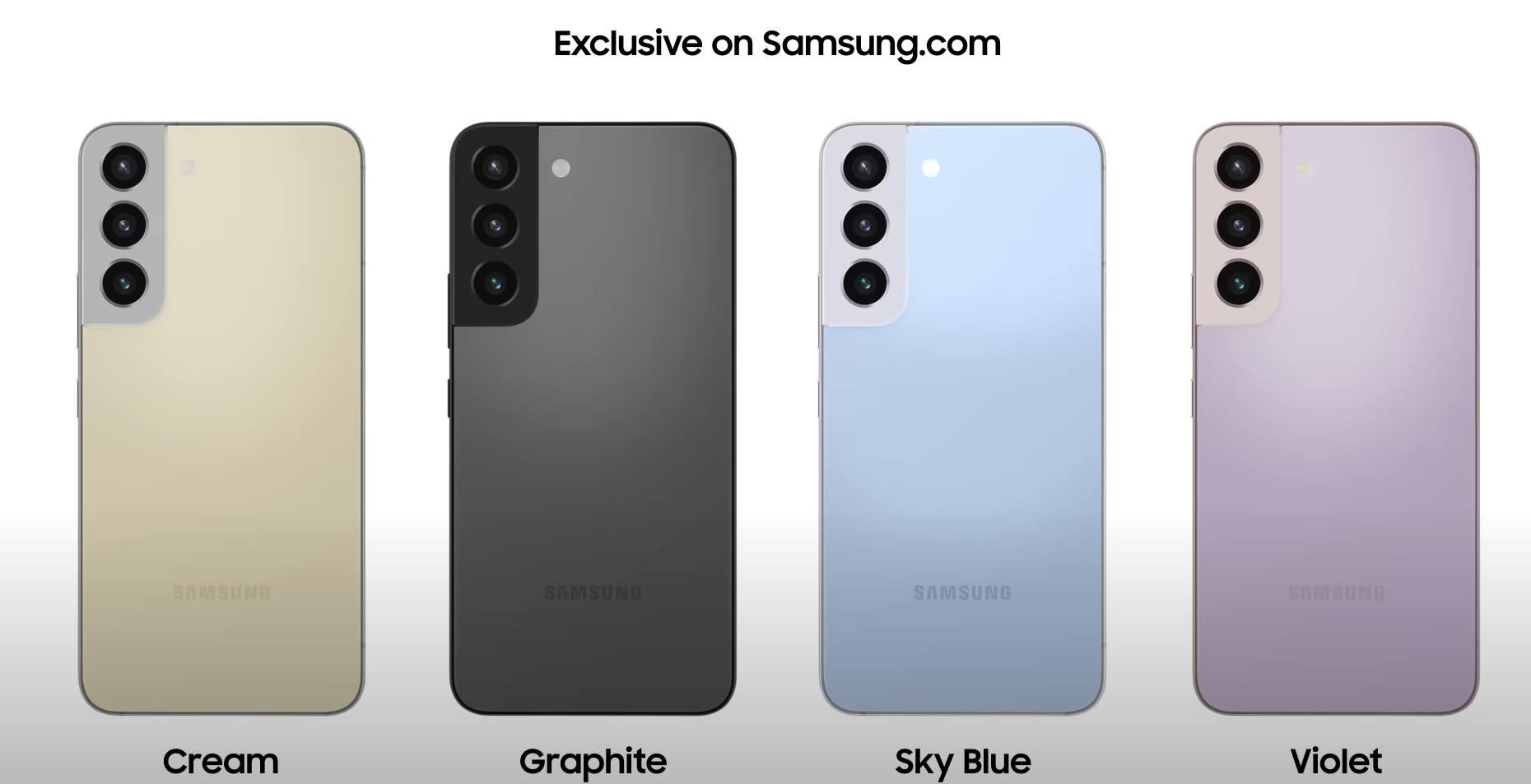 갤럭시 S22 색상