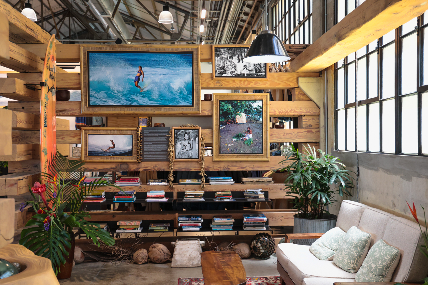 호놀룰루 파타고니아 매장 고객쉼터