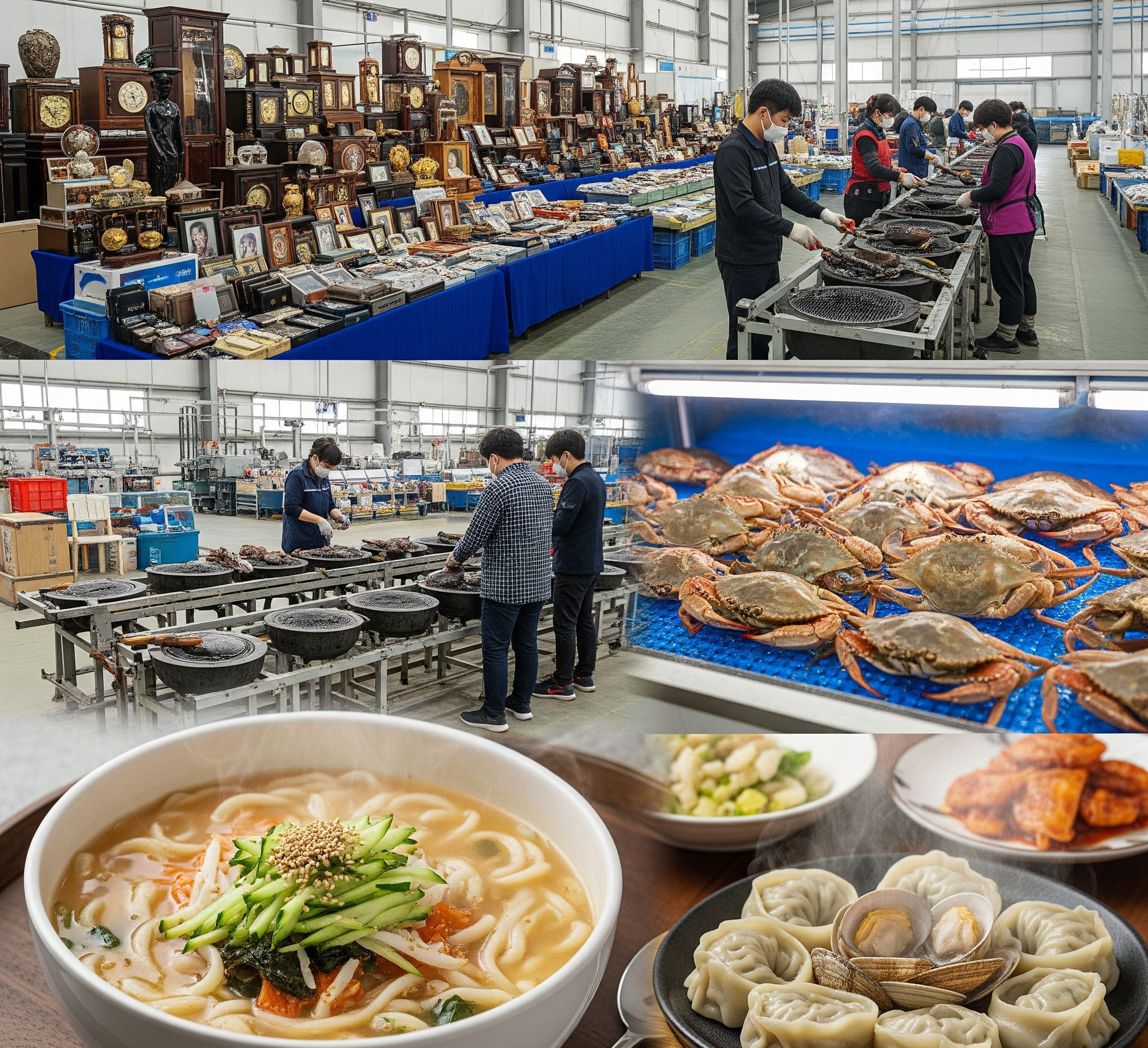 생방송 투데이 5월 20일 방송 용인 만물 경매장 &amp; 콩국수, 숯불판 공장 비밀, 영덕 박달대게, 바지락 손만두 맛집!