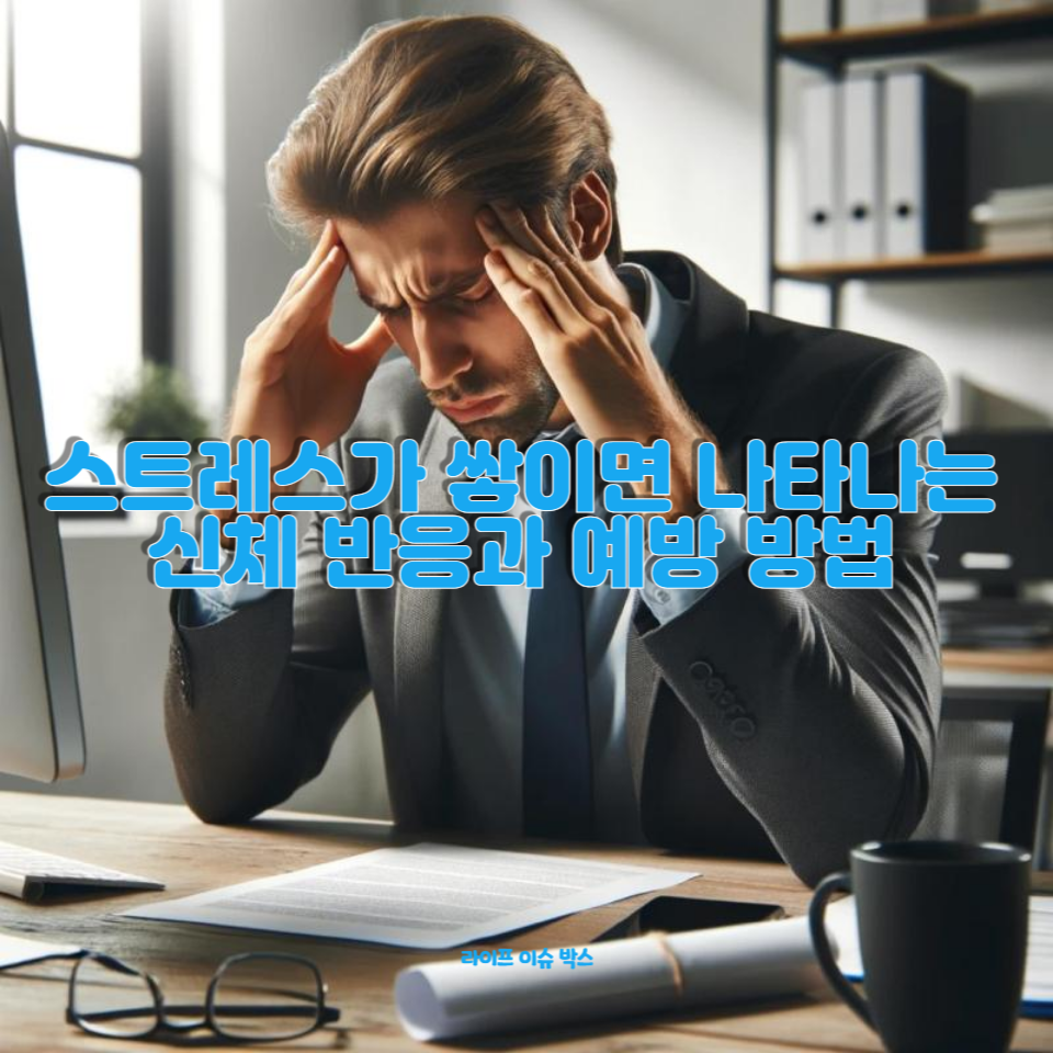 스트레스로 인해 발생하는 주요 질병