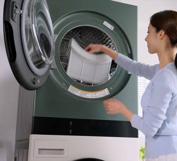 엘지 건조기 필터 청소방법