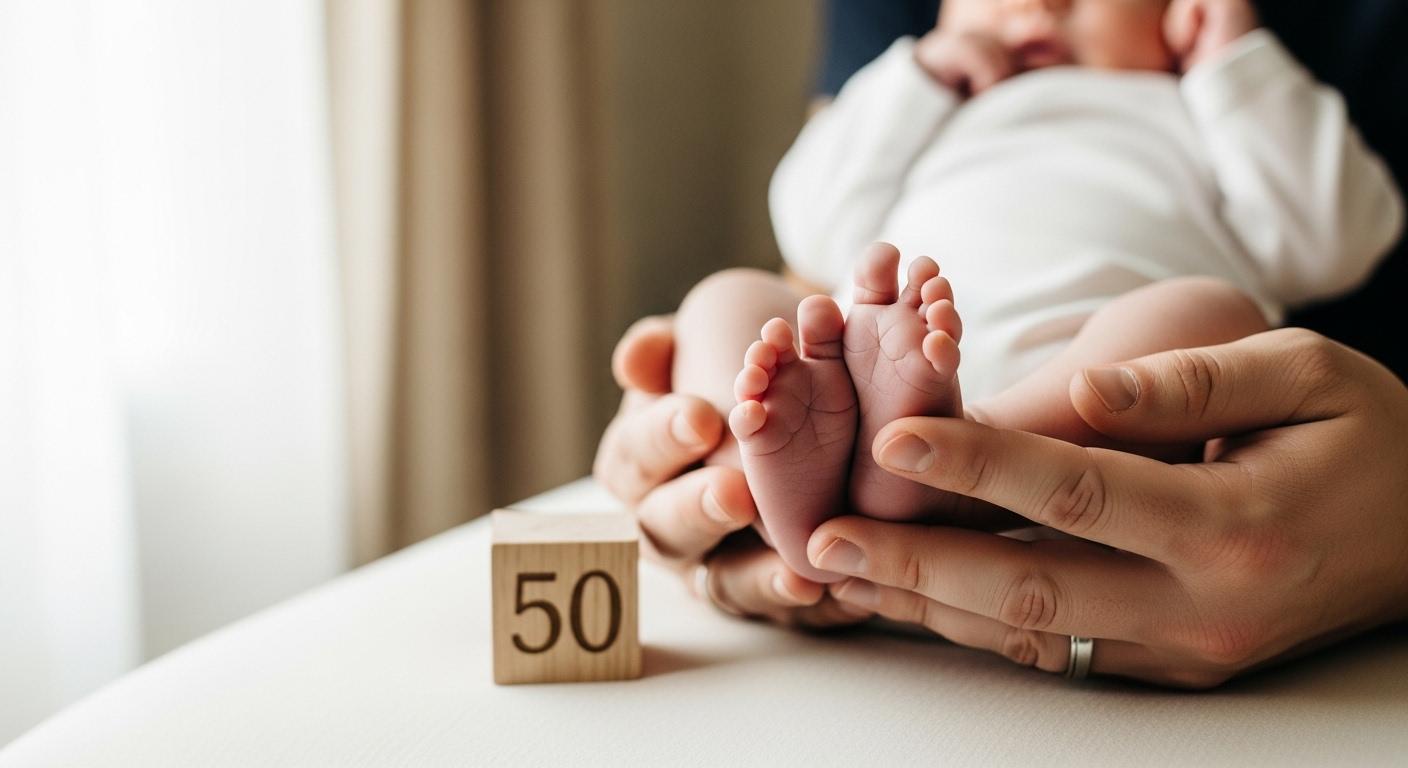 신생아 50일 몸무게