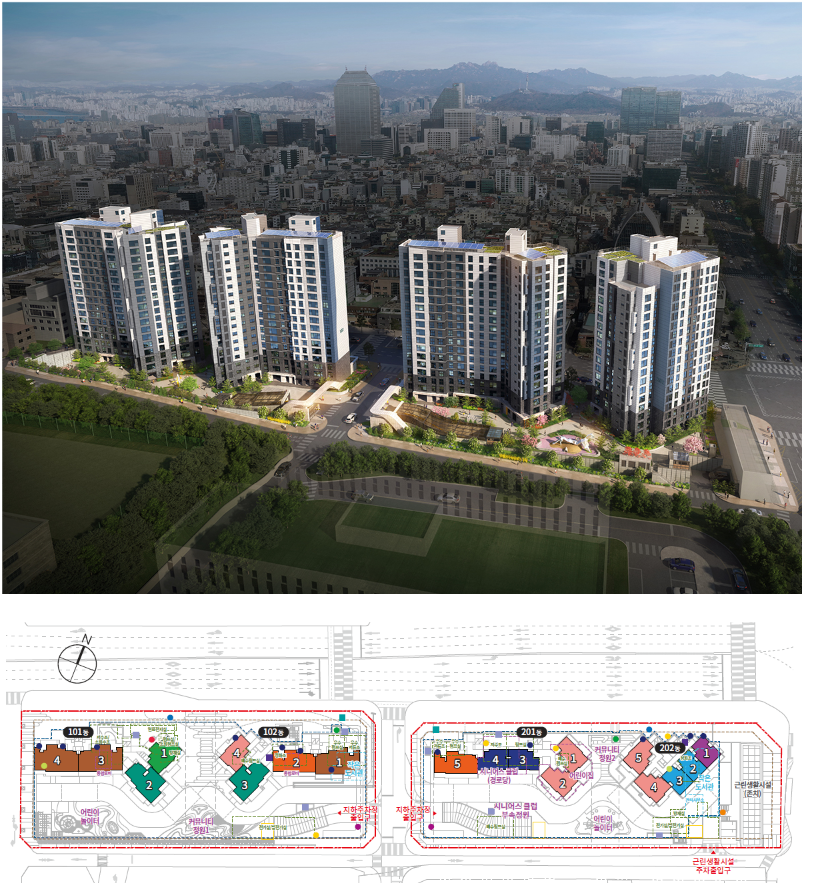 래미안 레벤투스 배치도