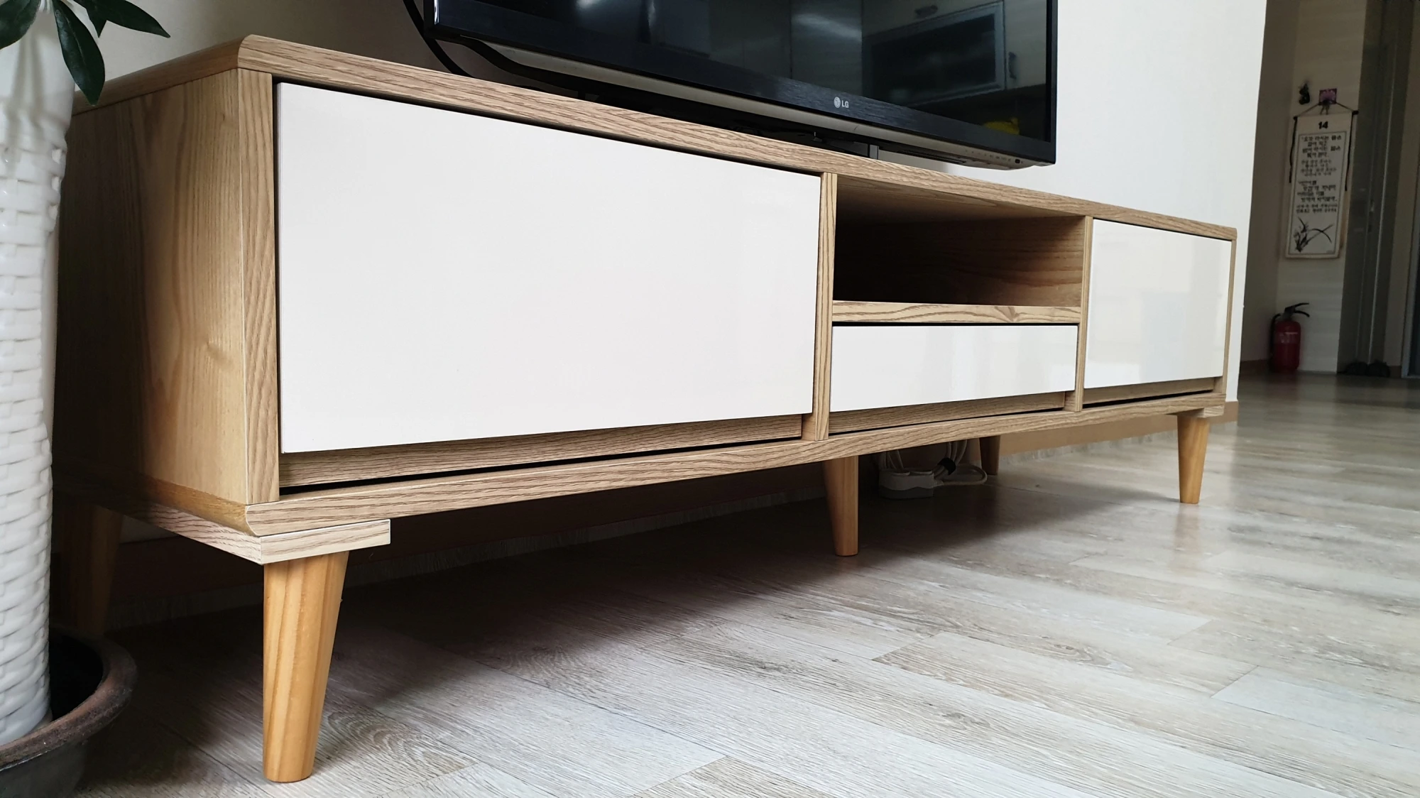 문갑 서랍 모습