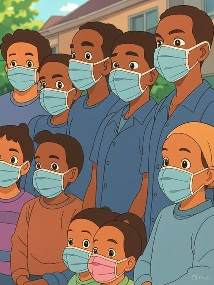 코로나 다시 확산 중