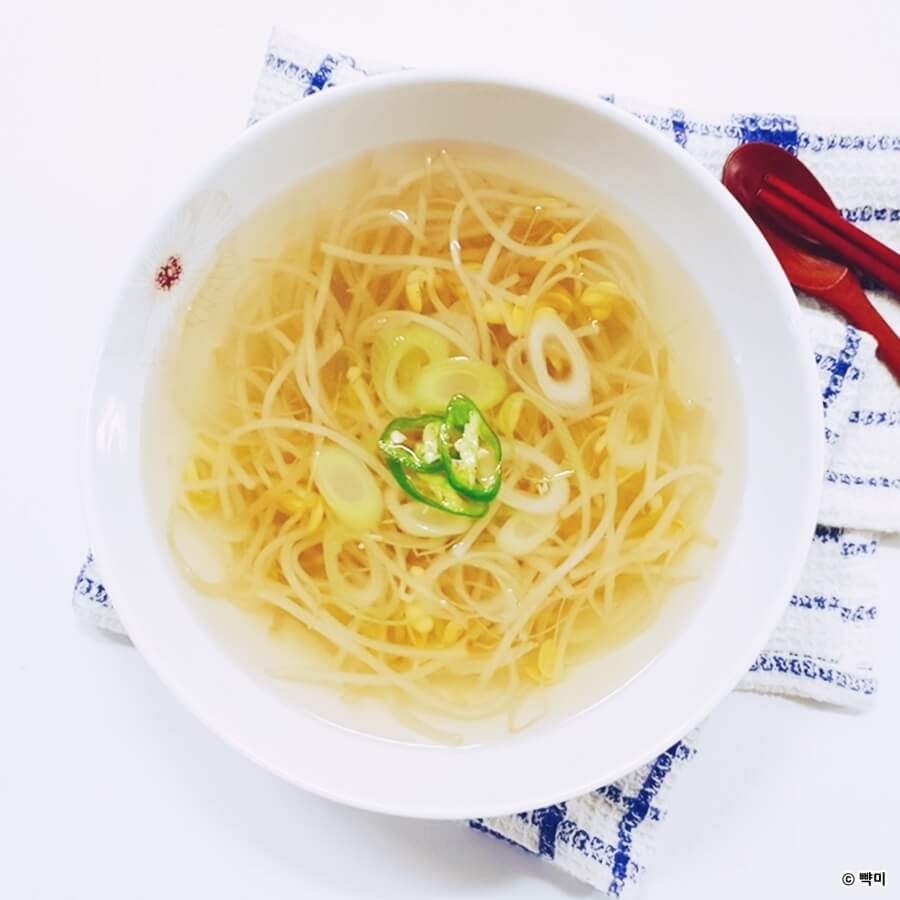 콩나물국 맛있게 끓이는 법 시원한 맑은 콩나물국 비린내 없이 끓이는 법