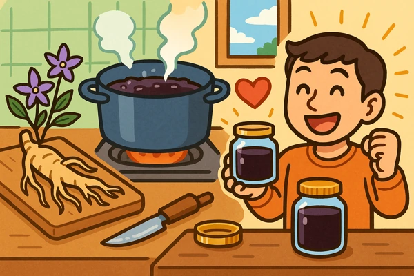 도라지청 만드는 법과 건강 8