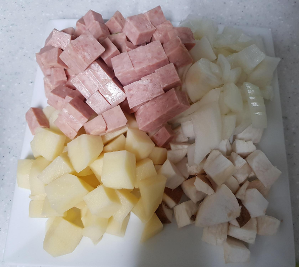 스팸고추장찌개