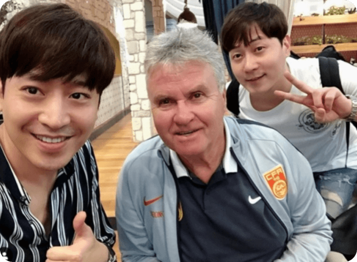 히딩크-에릭-같이찍은-사진