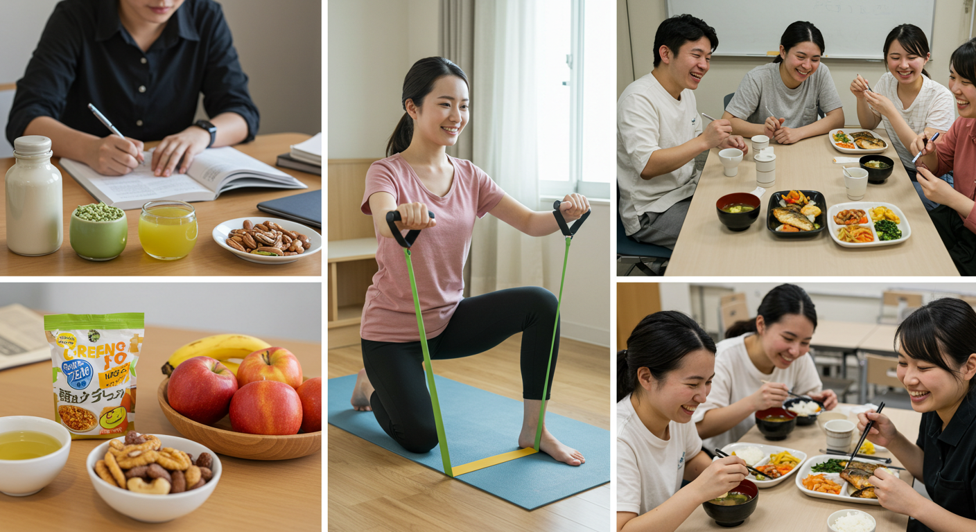 학생 체중 관리 방법 관련 사진