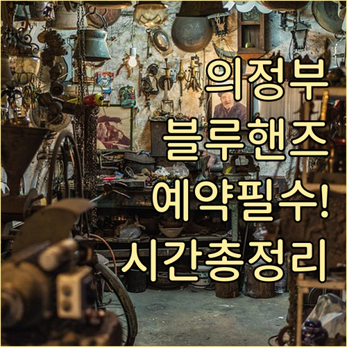의정부 블루핸즈 서비스센터 예약 방법..
