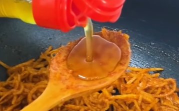 참기름 코팅