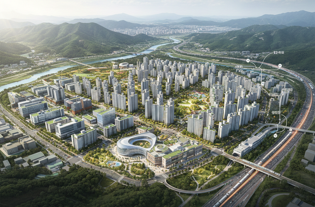 부동산 3기 신도시 남양주 왕숙지구 관련 사진입니다.