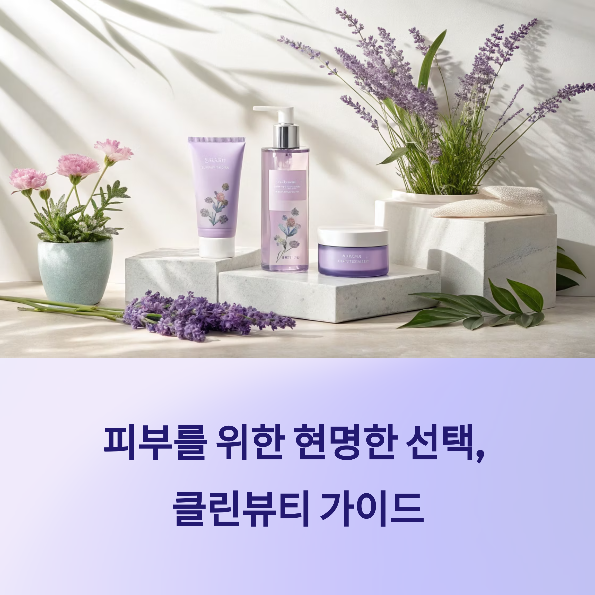 클린뷰티 제품 선택법, 피부를 생각하는 뷰티 가이드