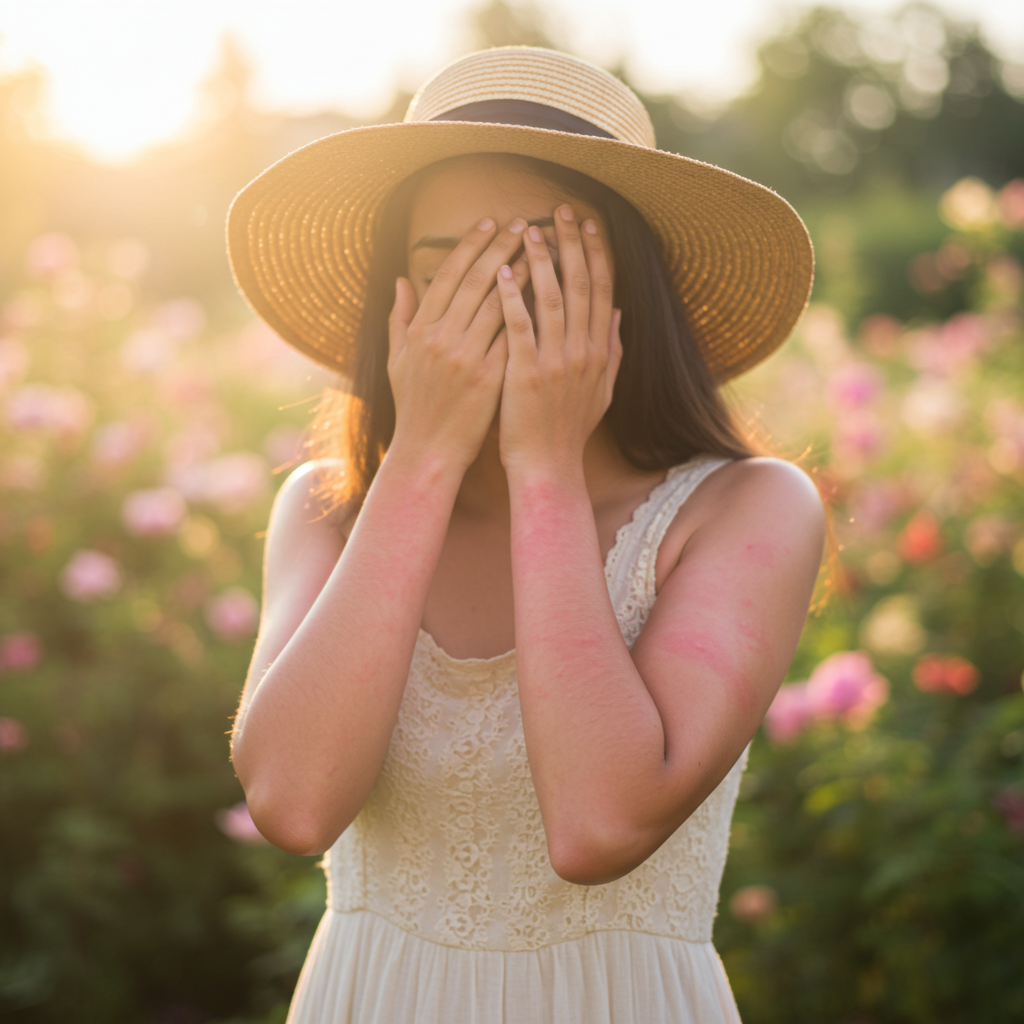 햇빛 알러지 햇빛 알레르기
