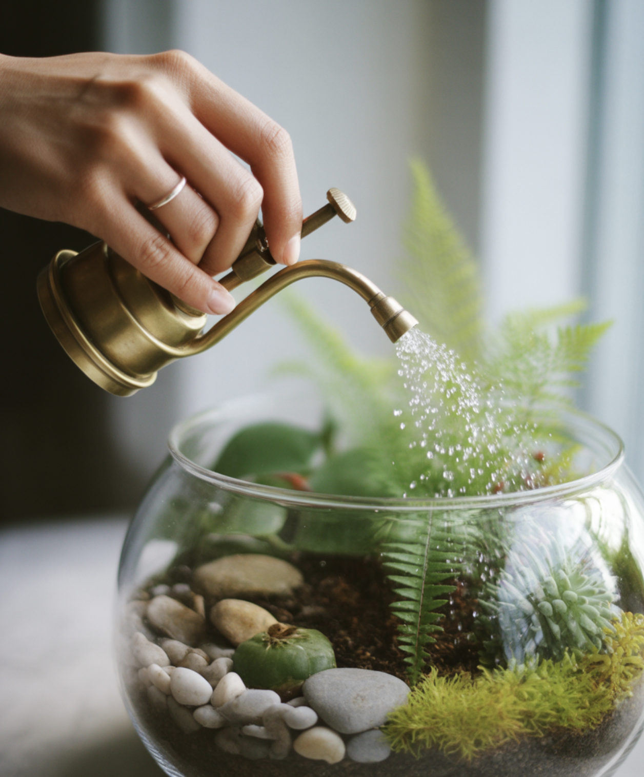 흙 관리 - '습도'가 생명이다