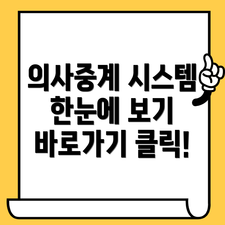 의사중계시스템