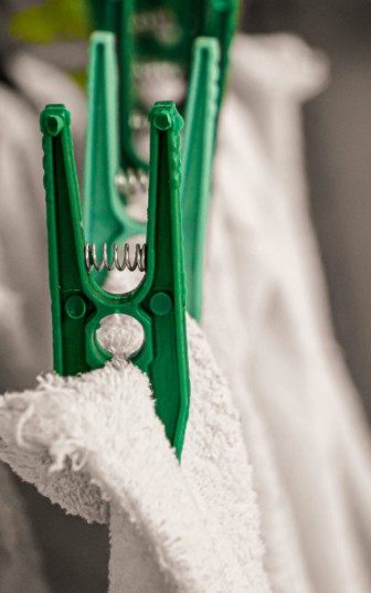 뻣뻣해 지는 수건