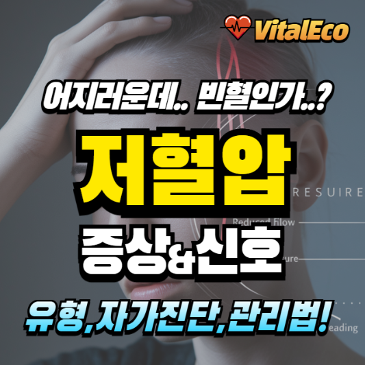 저혈압 증상 알아보기