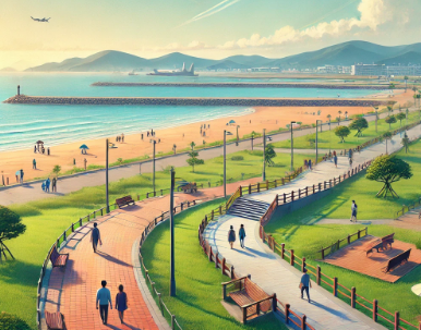 인천 영종도 씨사이드파크 사진