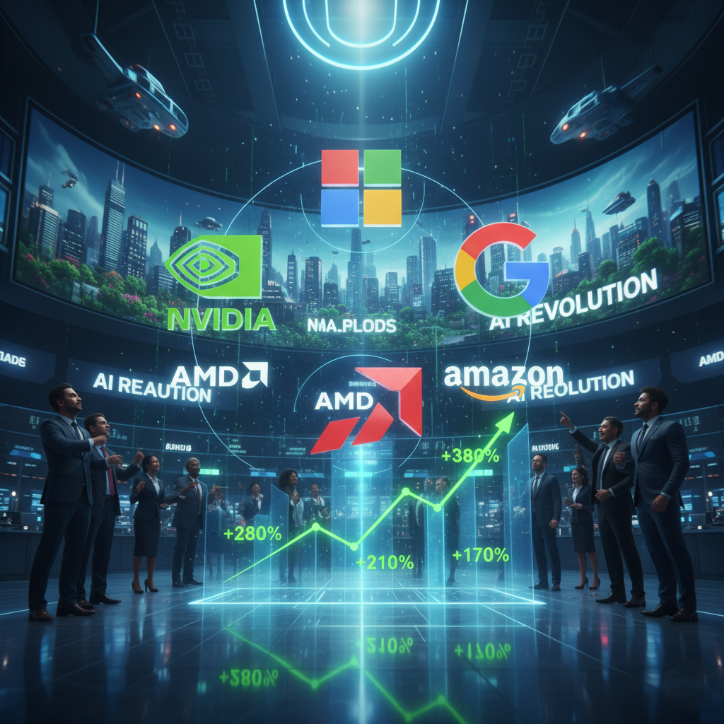 미국 주식 시장의 AI 관련주 TOP 5