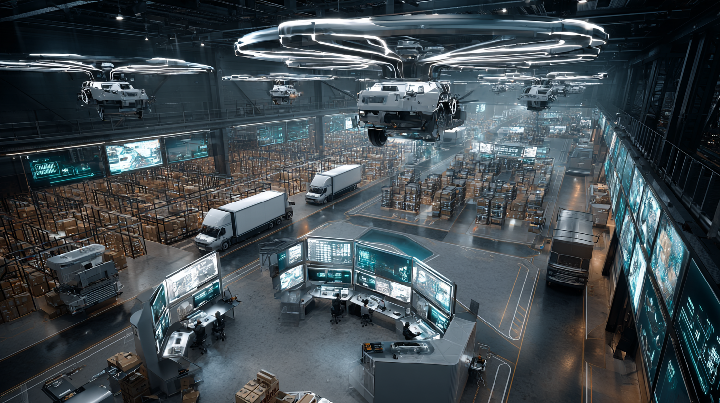 자율운영 및 자율주행 물류센터