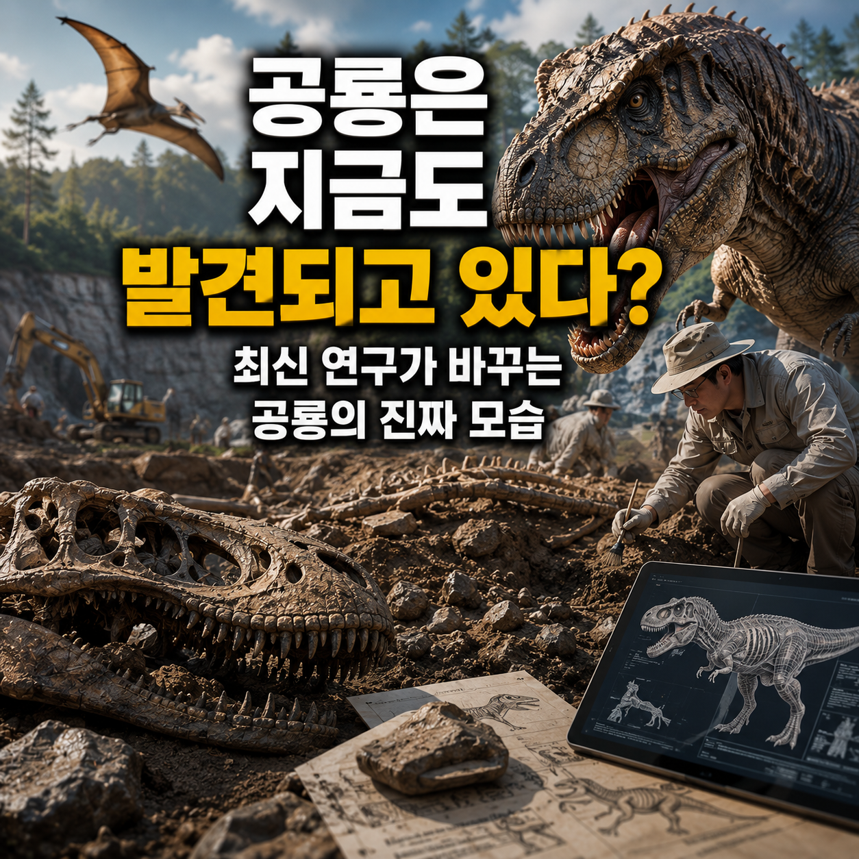 공룡은 지금도 발견되고 있다
