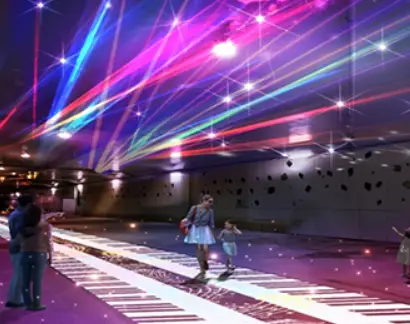 부산 온천천 빛 축제