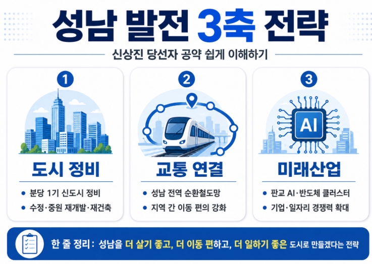 신상진 성남시장 당선자 프로필&middot;공약 총정리