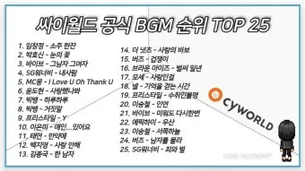 싸이월드 미니홈피 바로가기로 안내_7