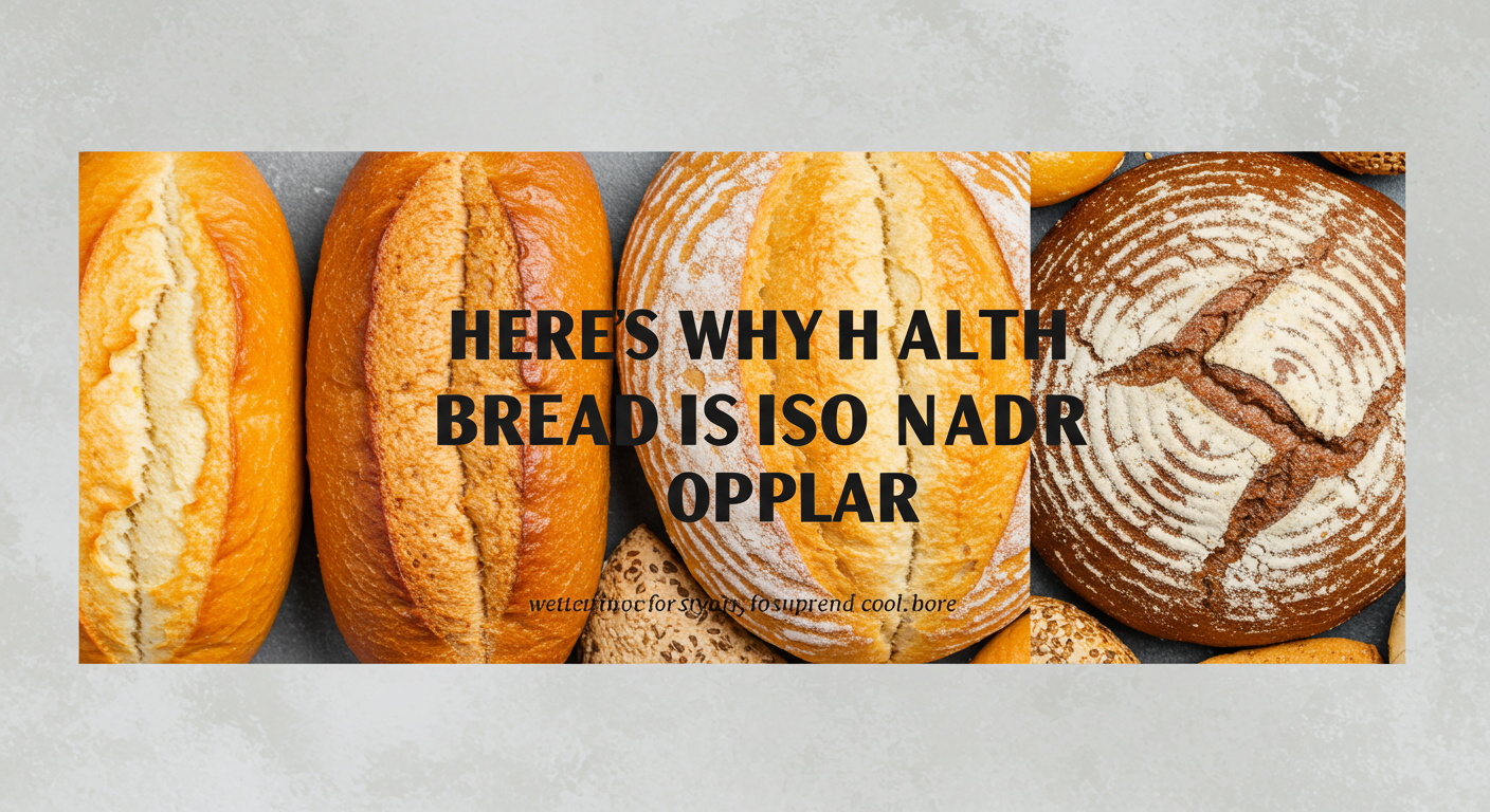 건강빵이 인기 있는 이유 정리