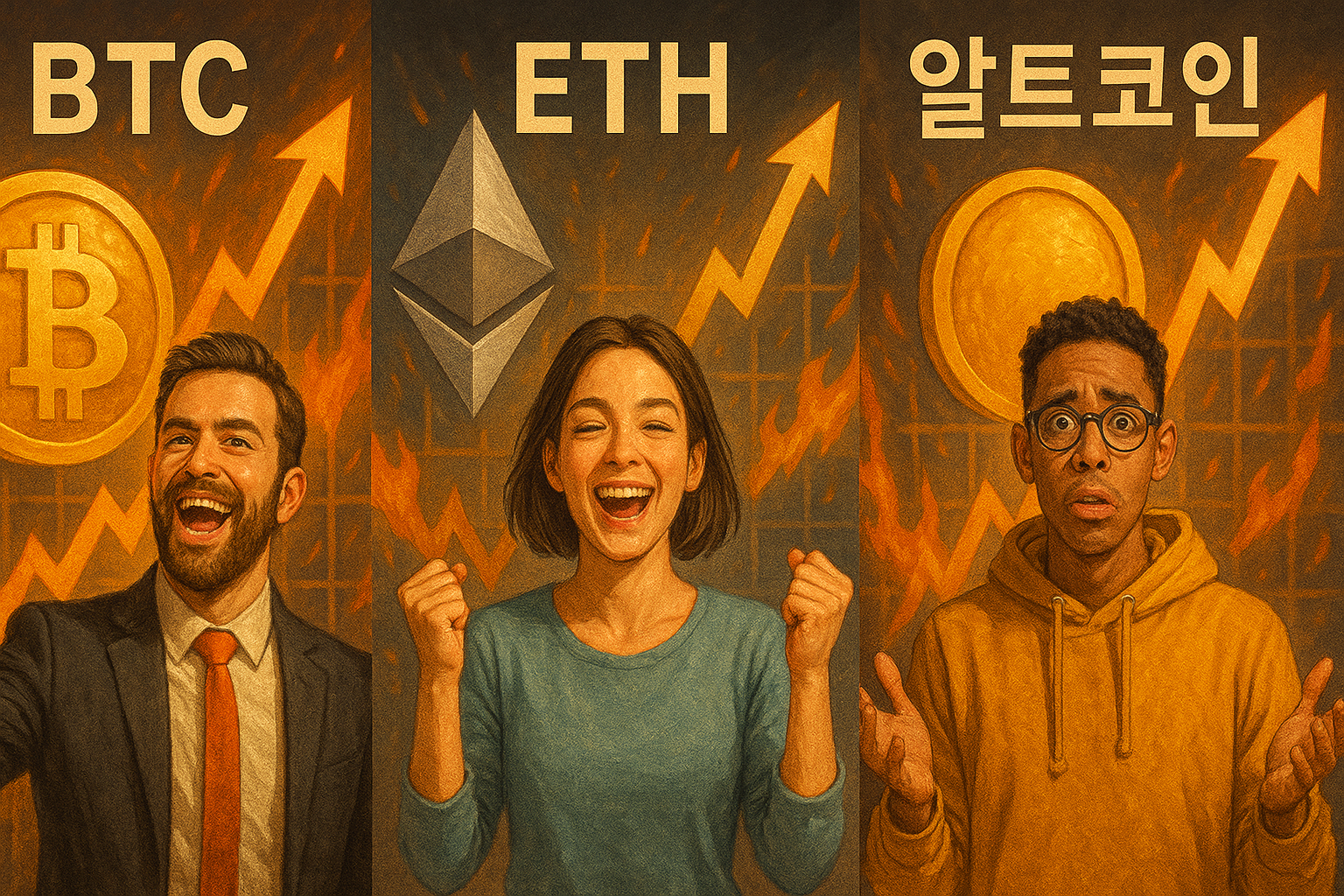 코인 투자별 반응