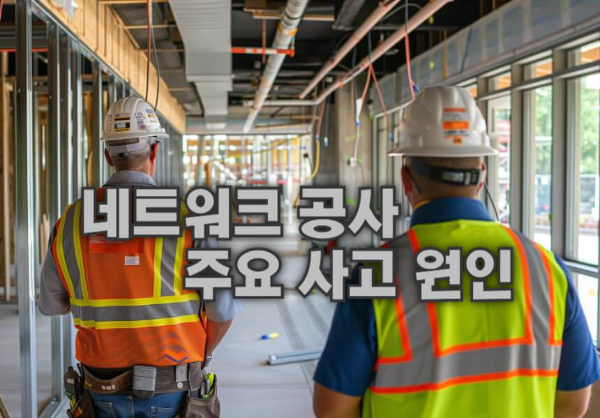 네트워크 공사 주요 사고 원인