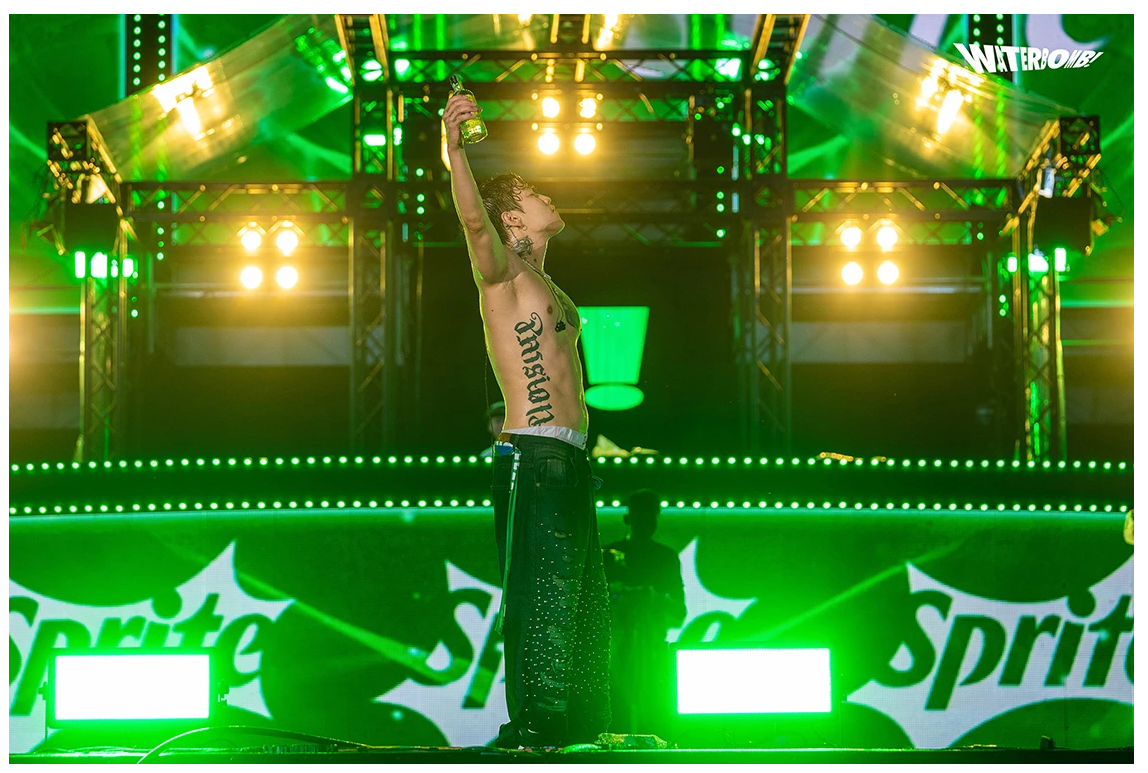 워터밤 쇼 사진 