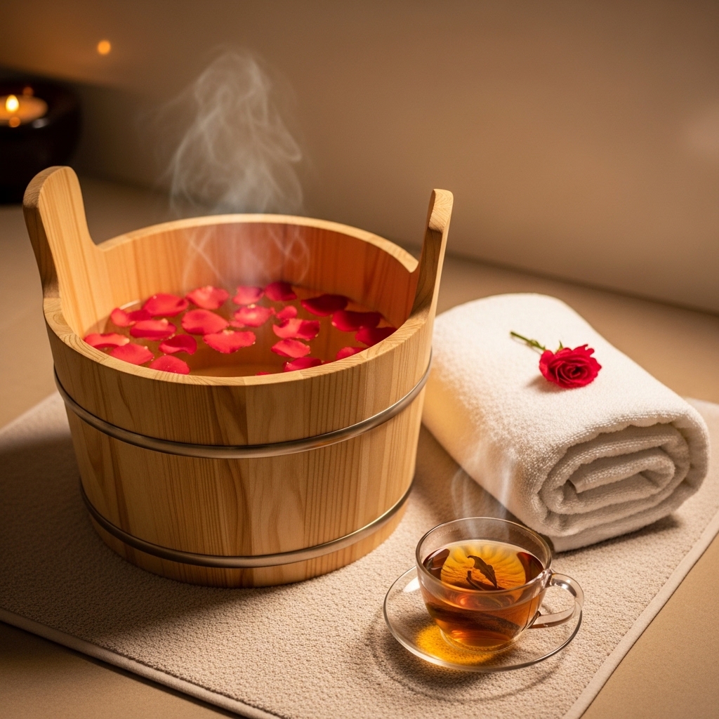 환절기 혈액순환을 돕는 반신욕과 족욕 가이드