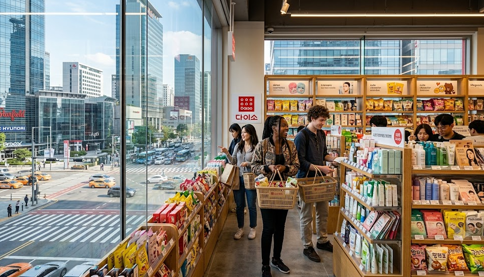 강남 한복판에 다이소가 쏟아지는 이유! 외국인이 싹쓸이하는 '신상 꿀템'과 유통공룡의 비밀
