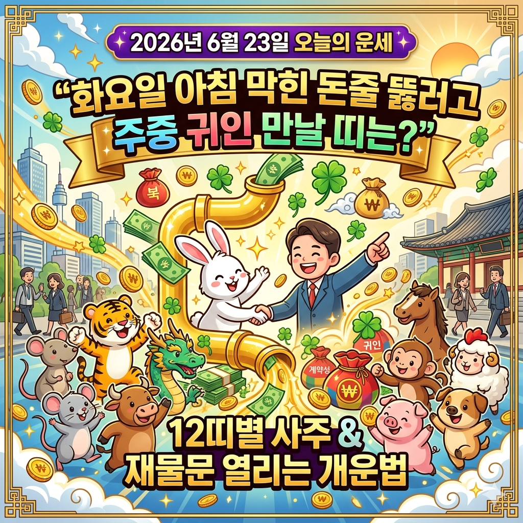 6월23일 오늘의 운세