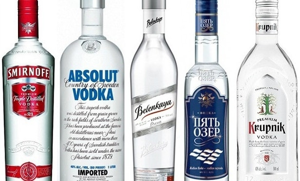 양주의 종류 보드카