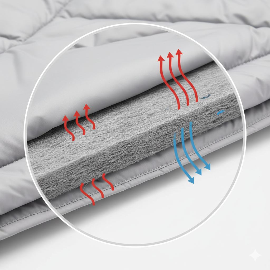 신슐레이트(Thinsulate)의 핵심 특징