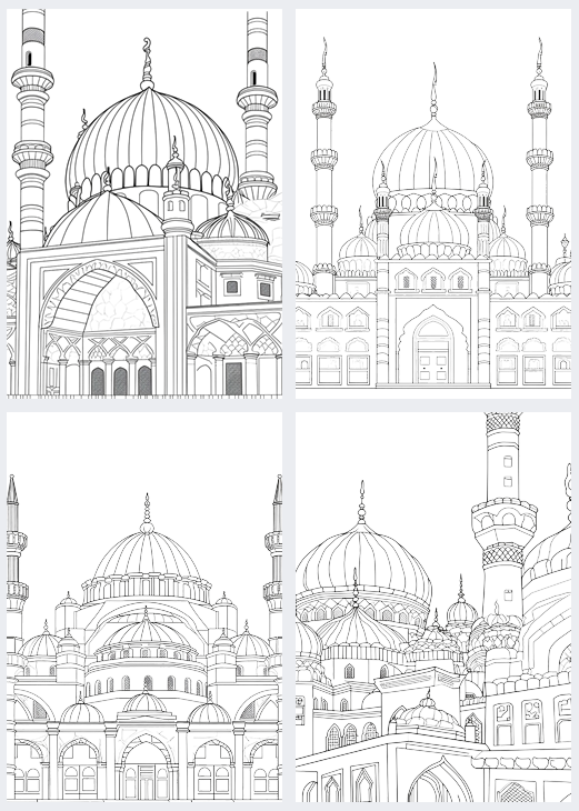 coloring book page 6 house2