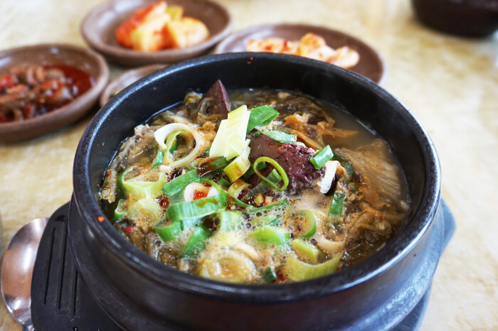 양평 장터 해장국