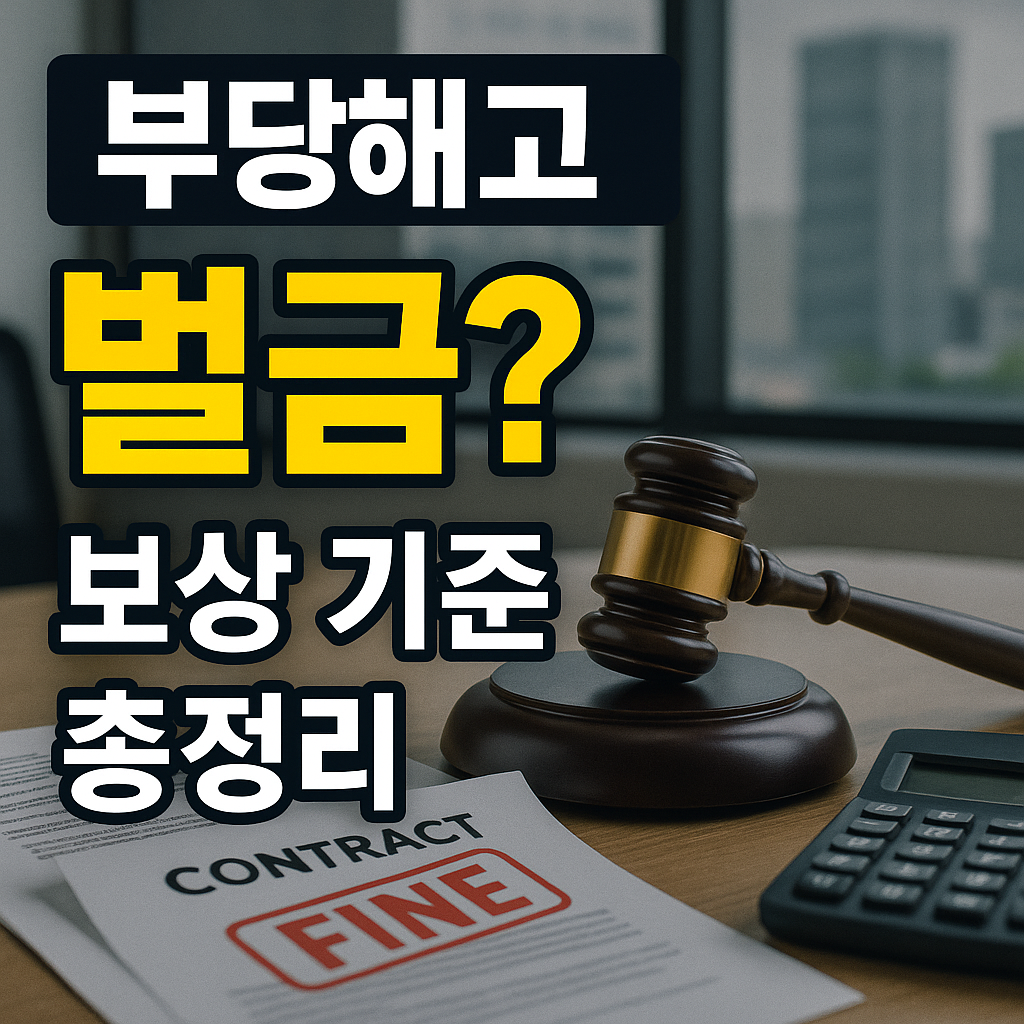 부당해고 벌금 얼마나 나올까 직장인이 반드시 알아야 할 보상 기준 총정리