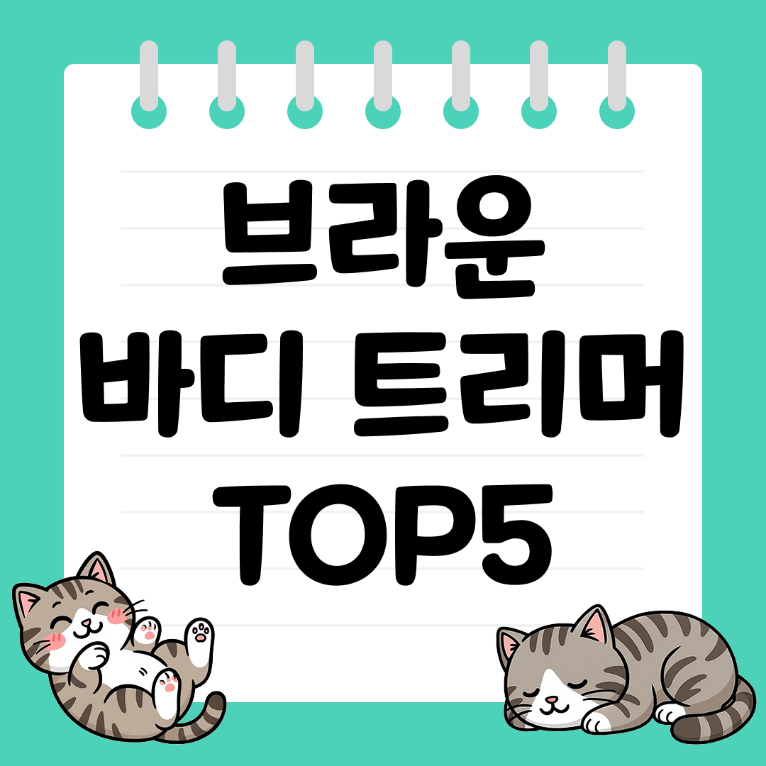 바디 트리머계의 에르메스 브라운 바디 트리머 TOP5