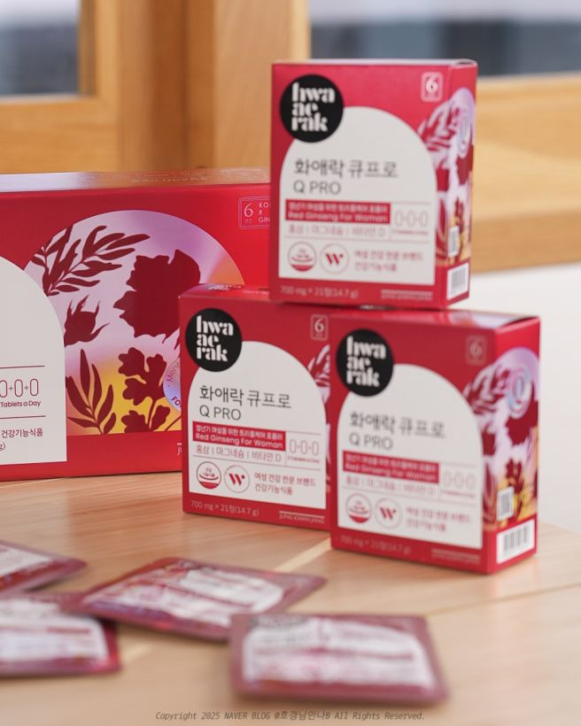 여성갱년기영양제-화애락터닝미 화애락큐프로