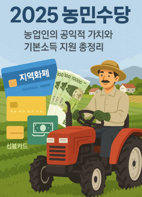 농민수당 신청 자격 및 신청 방법