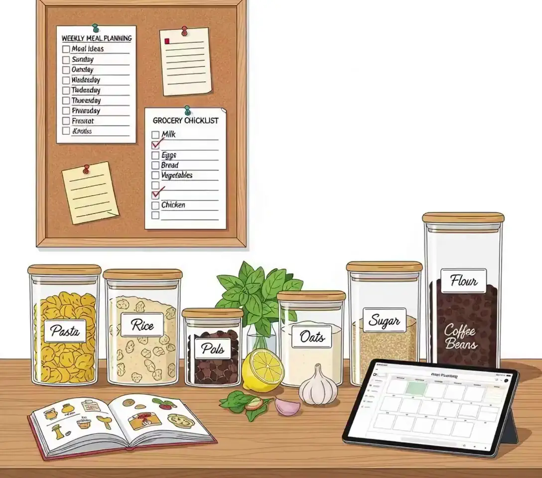 주방 식재료 정리