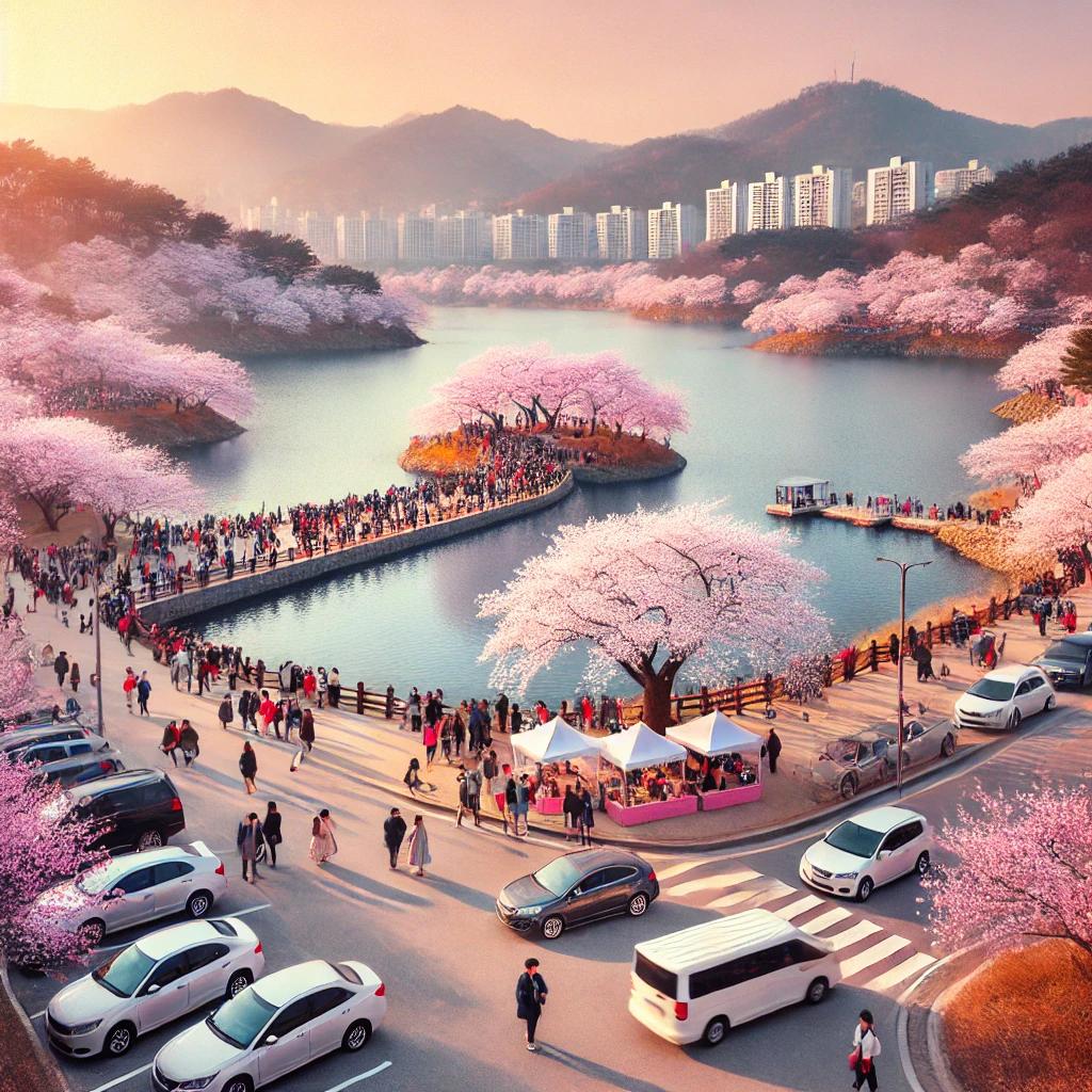 석촌호수 벚꽃축제 주차장