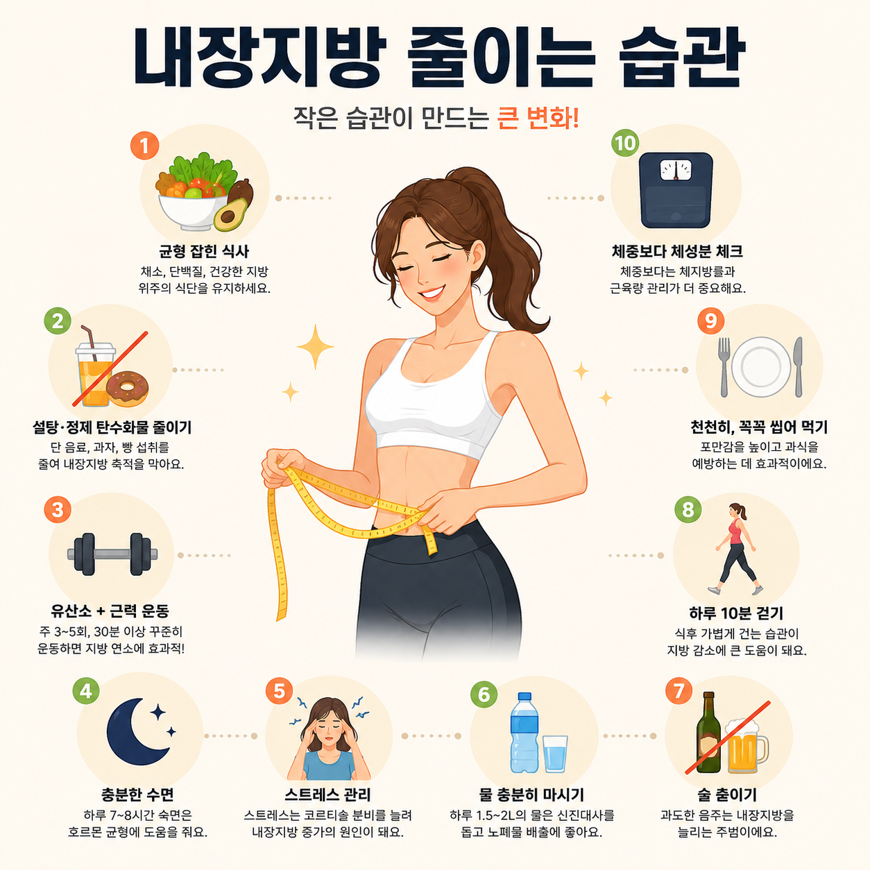 내장지방 줄이기