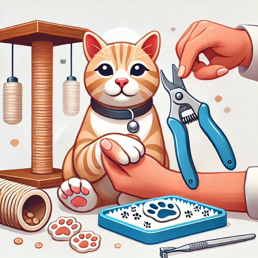 고양이의 건강한 발톱 관리법