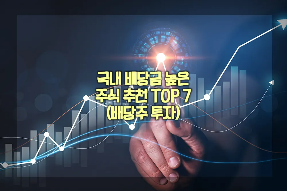 국내 배당금 높은 주식 추천